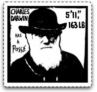 Charles Darwin has a posse