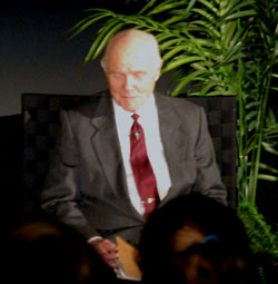 John Glenn on 45th anniversary of first orbital flight