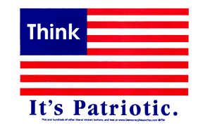 Think - It's patriotic