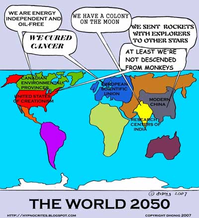 United States of Creationism in 2050