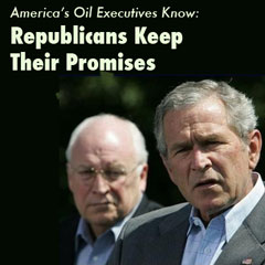 Oil executives know: Republicans keep their promises