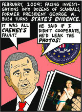 Dubya enters witness protection program